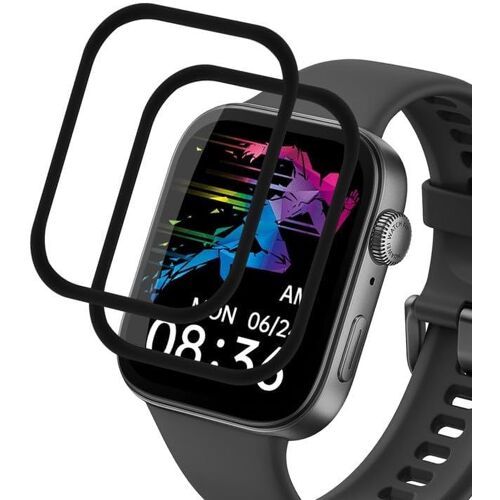 Sjzg-Lot De 2 Films De Protection D'écran Pour Huawei Watch Fit 3 - Haute Définition - Anti-Bulles - Anti-Rayures