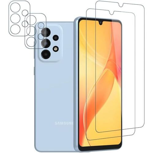 KAL-Pièces Film De Protection D'Écran En Verre Blindé Pour Samsung Galaxy A33 5G, Facile À Utiliser, Transparent