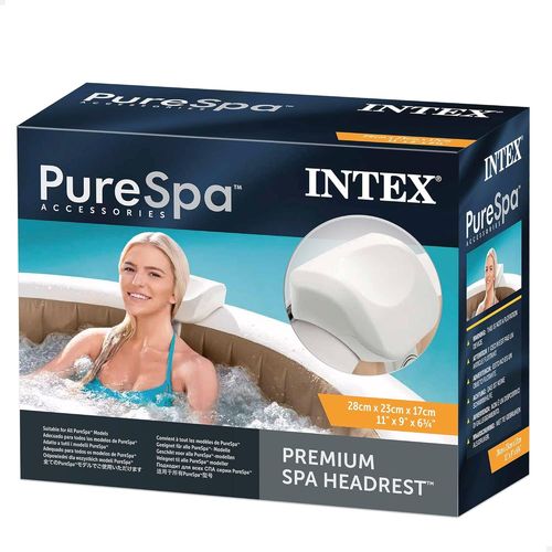 Appui-Tête Deluxe Intex pour Pure Spa – Confort Ergonomique pour Spa Gonflable