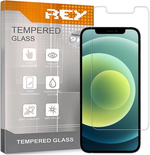 HDKHA-[Lot de 3] Verre Trempé pour IPHONE 12 6,1"" - IPHONE 12 Pro 6,1"", Protecteur d'écran qualité supérieure