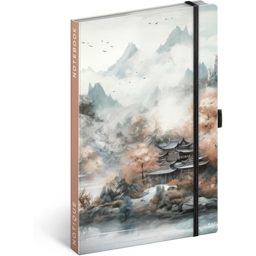Carnet De Notes Ligné Avec Élastique-13 X 21 Cm-Environ A5-Couverture Rigide-Pour Adultes,Femmes Et Femmes-Japon