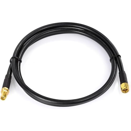 Câble SMA 1 m Rallonge Antenne 5G 4G LTE GSM GPS Câble Coaxial ALSR240 Faible Perte Adaptateur de SMA Mâle à Femelle pour Routeur Gateway Modem Camera Radioamateur Récepteur ADS-B RTL-SDR