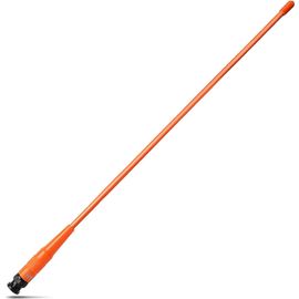 Double Bande BNC Radio Antenne 2m/70cm Antenne VHF/UHF Compatible avec Cobra Midland Uniden Portable/Portable BNC 144/430MHz Walkie Talkie (Orange)