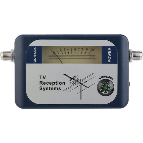 DVB-T Finder Antenne TV numérique terrestre Signal Puissance Force Mètre Pointer TV Réception Systèmes avec boussole