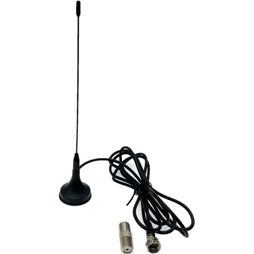 Antenne Tv Freeview Portable, Mini Antenne Hdtv Avec Base Magnétique, Antenne Radio Intérieure Et Extérieure Pour Télévision À Domicile, Télévision De Voiture, Antenne Tv Numérique Hd À Gain Élevé