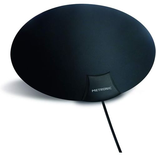 Indoor Antenna Best TNT Reception Compatible with 4K UHD-694 MHz Filter 4G/5G-Easy to Install and Powerful-Black or White Face