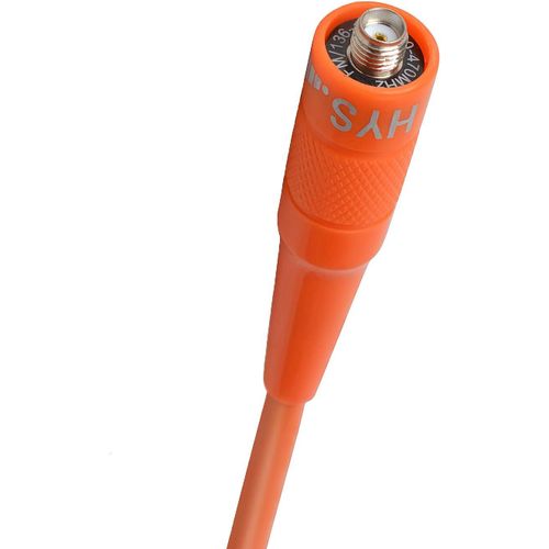 2m/70cm SMA Female Flexible Antenna 144/430MHz Antenna Compatible with Kenwood UV-5r UV-82 BF-888S Puxing Walkie Talkies (Orange)