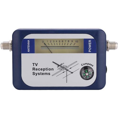 Recherche de Signal d'antenne de Recherche de Signal TV 170-862MHz Mini détecteur de Force de Signal DVB-T Chercheur d'antenne TV HD avec Fonction de rétroéclairage