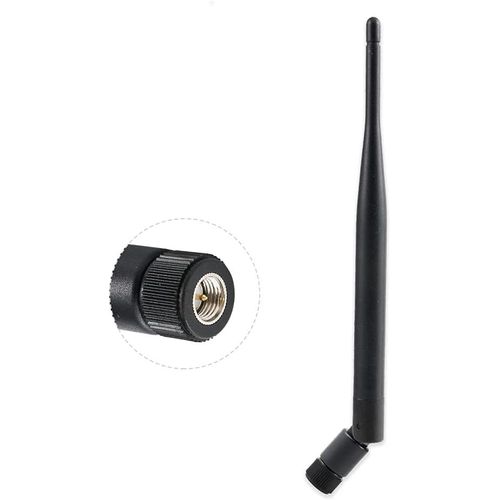WiFi Antenne 2,4 GHz 5 dBi SMA Mâle Adaptateur SMA Antenne Intérieur Omnidirectionnel Antenne pour WiFi Routeur Varier Extenseur