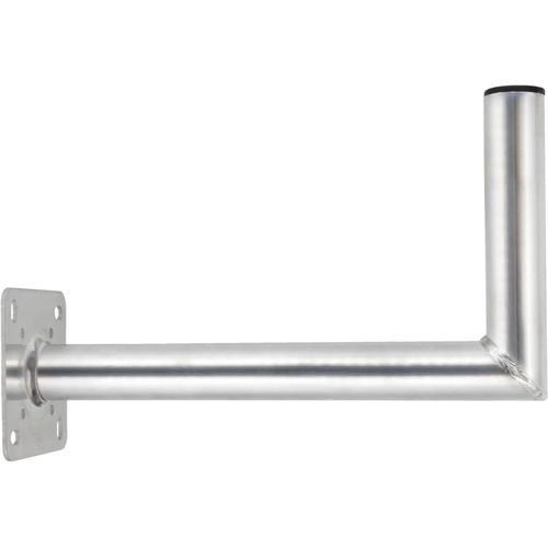 Support Mural Satellite 45cm en Aluminium pour Parabole Satellite - Support pour antenne parabolique avec Distance au Mur de 45 cm 450 mm