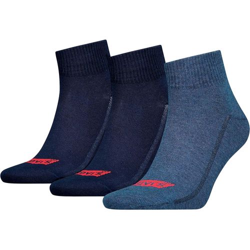 Kalanka-Levis Recycled Cotton, Quarts De Chaussettes Mixte, Denim, 43/46