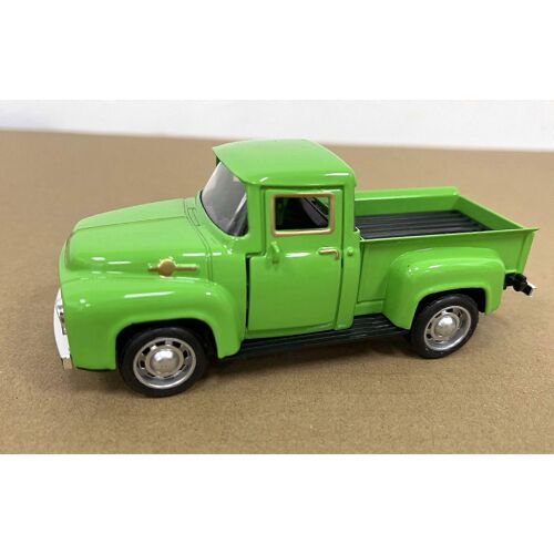 132 Alloy Car Model Simulation Cartoon Cute Children's Bus Pull Back Toy Tabletop Small Decoration Toy-vert