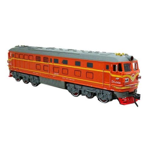 Kids Simulation 1:87 Alloy Locomotive Model Toy for Children Gift(B)