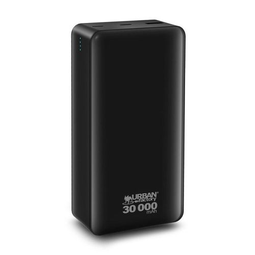 Batterie Externe Urban Factory Juicee Max 30000 Mah Noir