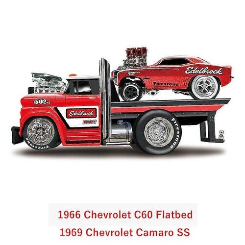 Maisto 1:64 Chevrolet Ford transport truck combination pallet truck static alloy car model children's toy collection-Porsche 911 de 1967