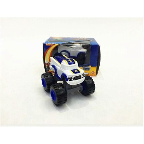 Classic Blaze Cars Model Inertia Diecast Vehicles Racing Figure Blaze Toys for Children Monsters Truck Machines Car Toy Kids Toy Cars-B