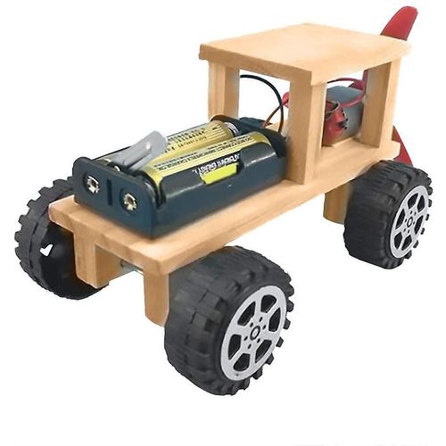 2025Bois bricolage électrique vent physique expérience scientifique jouets enfants enfants physique apprentissage science