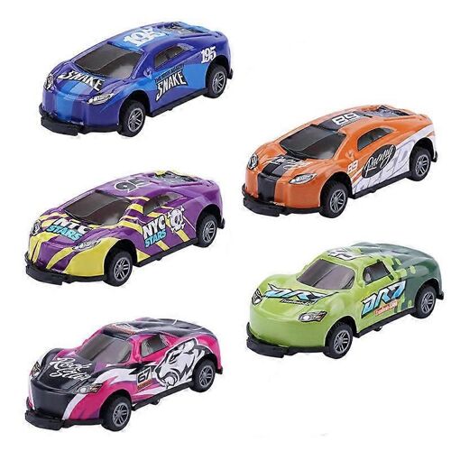 5-16PCS Children Stunt Toy Car Alloy Pull Back Car Ejection Jumping Stunt Car 360 Flip Dump Car Toy Children Birthday Gift-pièces aléatoires