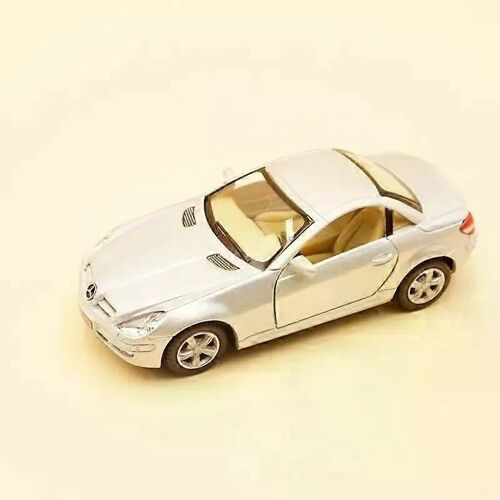 1:32 SLK Class SLK350 Alloy Car Diecasts & Toy Vehicles Car Model Miniature Scale Model Car Toys For Children-Argent
