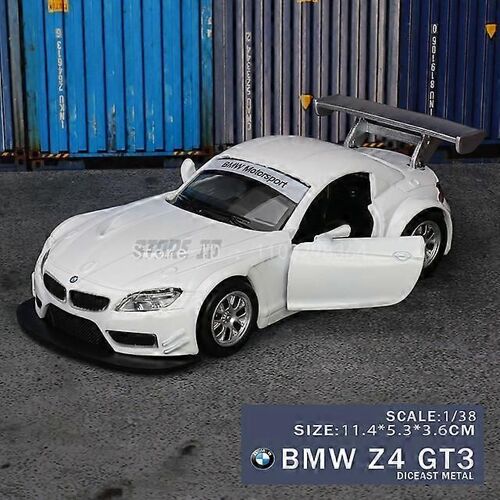 MSZ 1:43 M850I Z4 M3 X7 X6 Collection Racing Alloy Car Model Children's Toy Car Casting Pullback Function Collection Level-1-38 Z4 GT3