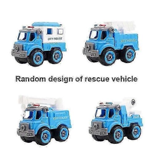New Children's Disassembly And Assembly Engineering Sanitation Toy Car DIY Detachable-03 1 pièce