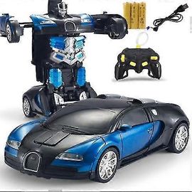 Children's Deformation Robot Remote Control CarRemote Control Car-noir2