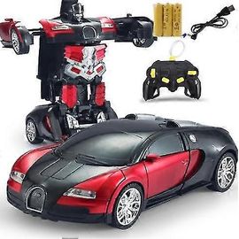 Children's Deformation Robot Remote Control CarRemote Control Car-noir