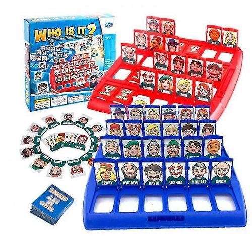 Qui Est-Ce ? Jeu De Société Amusant Devinez Qui ? Jeu De Cartes Familial Devinez Qui ? Jouets Jeu De Bureau