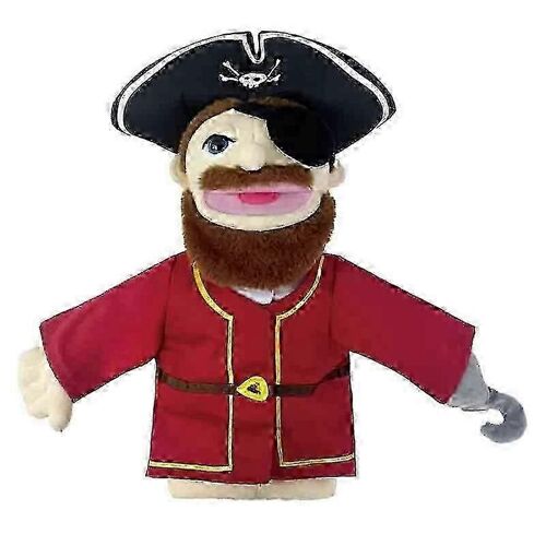 Marionnette à main en peluche douce, jouet amusant, personnage professionnel, offre spéciale !-pirate