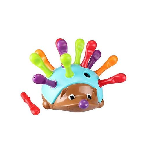 Gadget sensoriel en forme de hérisson à pointes coloré et mignon, jouet d'apprentissage précoce pour enfants, cadeau
