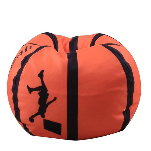 Sac De Rangement Pour Ballons De Sport, Grande Capacité, Pour Jouets En Peluche, Imprimé Pouf-C