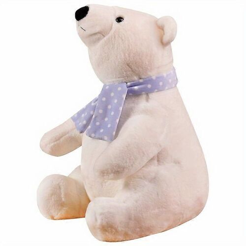 Écharpe ours polaire poupée peluche jouet mignon chiffon poupée enfants poupée activité cadeau