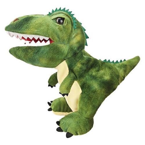 Jouet en peluche Tyrannosaurus Rex, cadeau pour enfants, jeu interactif parent-enfant, accessoires de bouche, marionnette à main de dinosaure-Tyrannosaure Rex