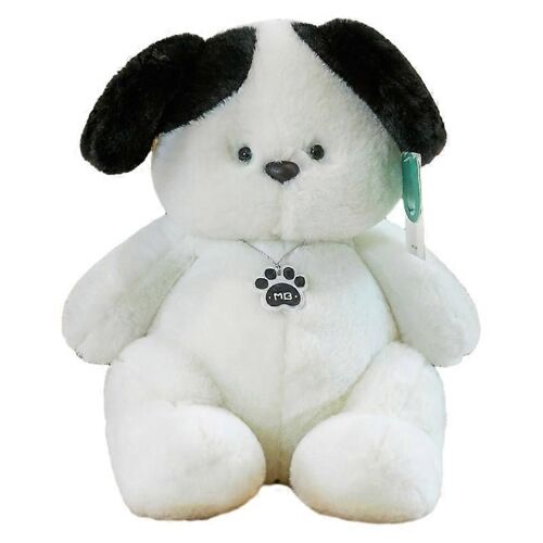 Coussin en peluche canard vert doux et câlin pour animaux de compagnie - Parfait pour le lit, le canapé, le canapé et le salon-Chien blanc