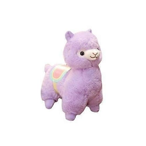 Poupée D'agneau De Dessin Animé, Jouet En Peluche, Poupée De Bébé Mouton, Oreiller De Couchage, Poupée De Chiffon, Cadeau D'anniversaire Pour Enfants-Violet