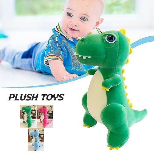 Peluche dinosaure super douce, adorable, idéale comme cadeau pour enfant-40 cmvert