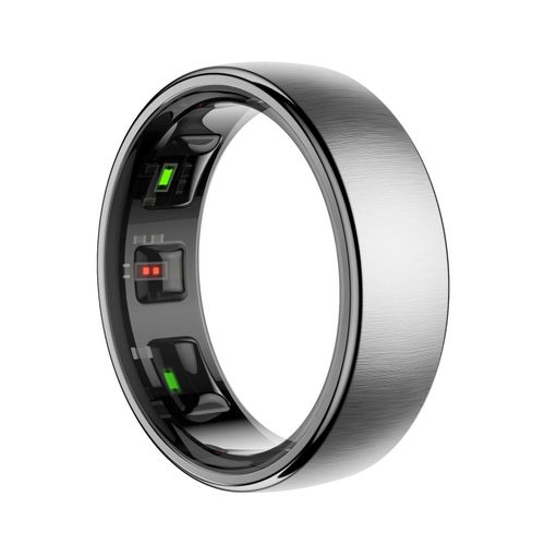 Bague Connectée Taille 12 Suivi Santé Sport Sommeil Étanche Bluetooth 5.2 Argent Yonis