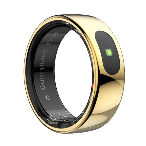 Bague Connectée Taille 8 Suivi Santé Sommeil Sport Étanche 5atm Bluetooth 5.2 Or Yonis