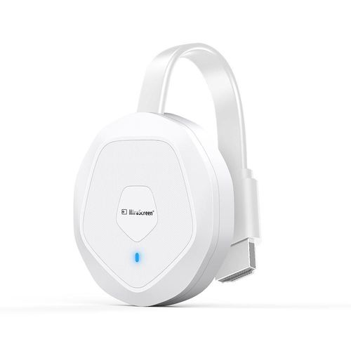 Clé Chromecast HDMI 4K Compacte Multi-Plateforme Pour Streaming Haute Définition Blanc YONIS