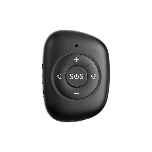 Traceur GPS Étanche IP67 4G LTE Bouton SOS Urgence Pour Seniors Noir Noir YONIS