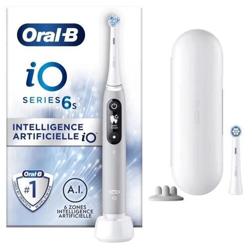 Brosse À Dent Électrique Ora-Io6s - Gris Oral B