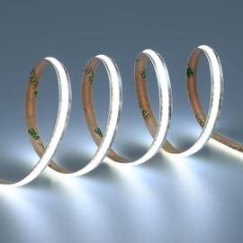 Chenquansarl-Ruban Led Cob 12v 5m Blanc Froid 6000k 6mm Largeur 320 Led/M Cri 90 Flexible Autocollant Découpable Pour Cuisine, Éclairage D'armoires, Salon, Intérieur