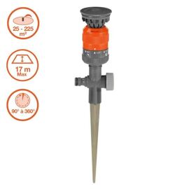 Arroseur circulaire sur pic Vario Comfort GARDENA 1949-20 plage 17m