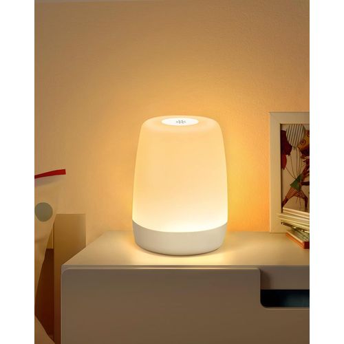 Veilleuse Enfant Pour Chambre Salon, Led Lampe De Chevet Tactile Dimmable Avec Mode Chaud Et 256 Rvb Couleurs Changement, Usb Rechargeable Lampe Veilleuse Adulte Avec Minuteur