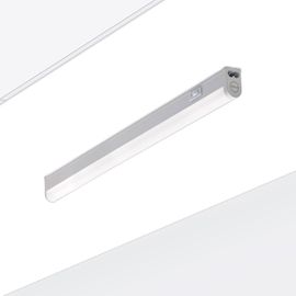 Eryi-Réglette Led 9w Raccordable Avec Interrupteur Riga Blanc Chaud 3000k 54cm Meuble Sous Cuisine Atelier Garage Cave Grenier