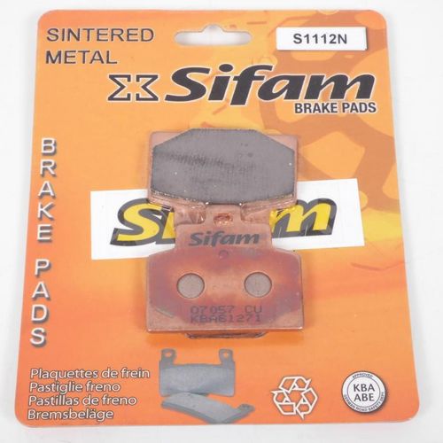 Plaquette De Frein Sifam Pour Scooter Aprilia 125 Sr 1999 À 2003 Av Neuf