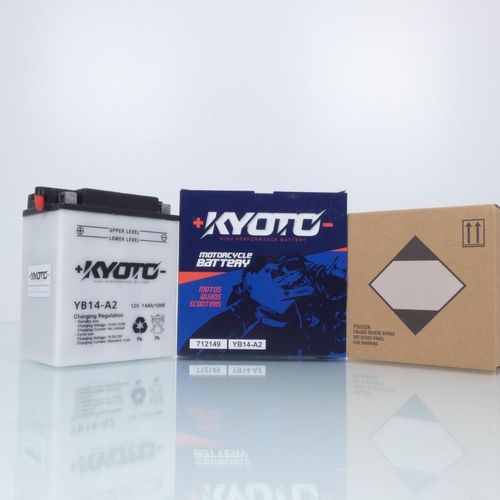Batterie Kyoto Pour Auto Yamaha 750 Fz 1985 À 1986 Yb14-A2 / 12v 14ah Neuf