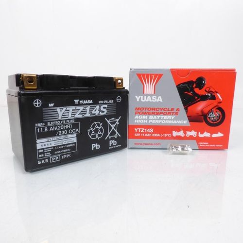 Batterie Sla Yuasa Pour Moto Honda 1300 Cb Mugen 2011 Neuf