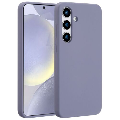 Accezz Coque Liquid Silicone avec MagSafe Samsung Galaxy S25 Plus Lavender Gray
