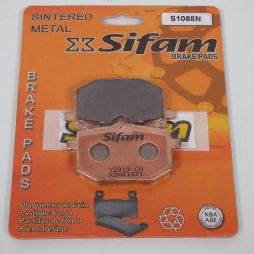 Plaquette De Frein Sifam Pour Moto Yamaha 600 Xt 1987 À 1989 Av Neuf